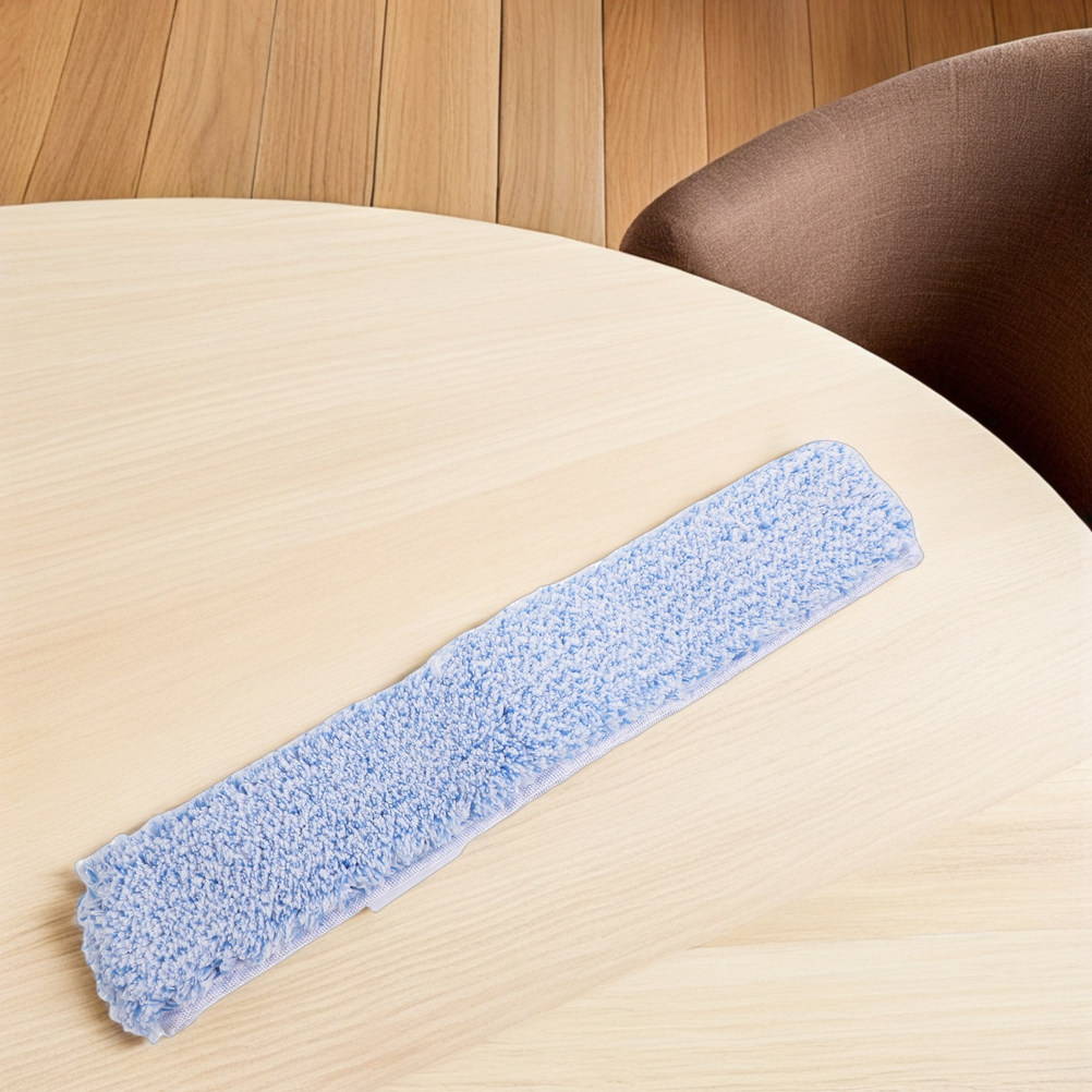 Glass Cleaner Streak - หัวเปลี่ยนสำหรับเครื่องทำความสะอาดกระจก 2 ชิ้น พร้อมแผ่นผ้าสำหรับถูพื้นแบบมีตัวจ่ายน้ำ ล้างทำความสะอาดได้ ใช้ซ้ำได้