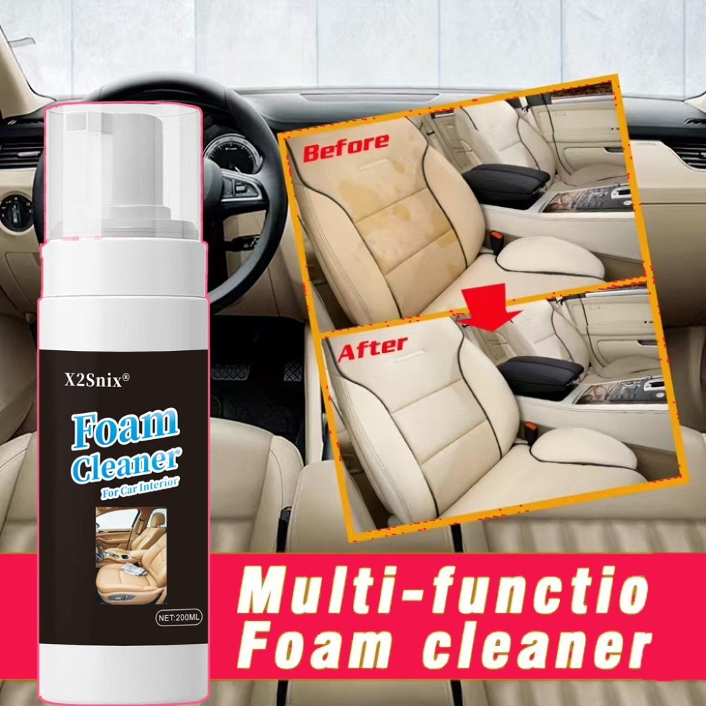 โฟมทำความสะอาดอเนกประสงค์ใหม่  - Leather Cleaner Interior บทวิจารณ์และราคา
