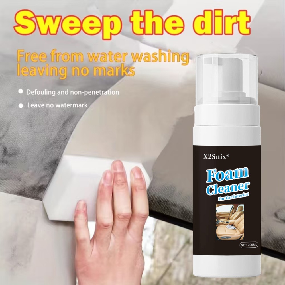 โฟมทำความสะอาดอเนกประสงค์ใหม่  - Leather Cleaner Interior บทวิจารณ์และราคา
