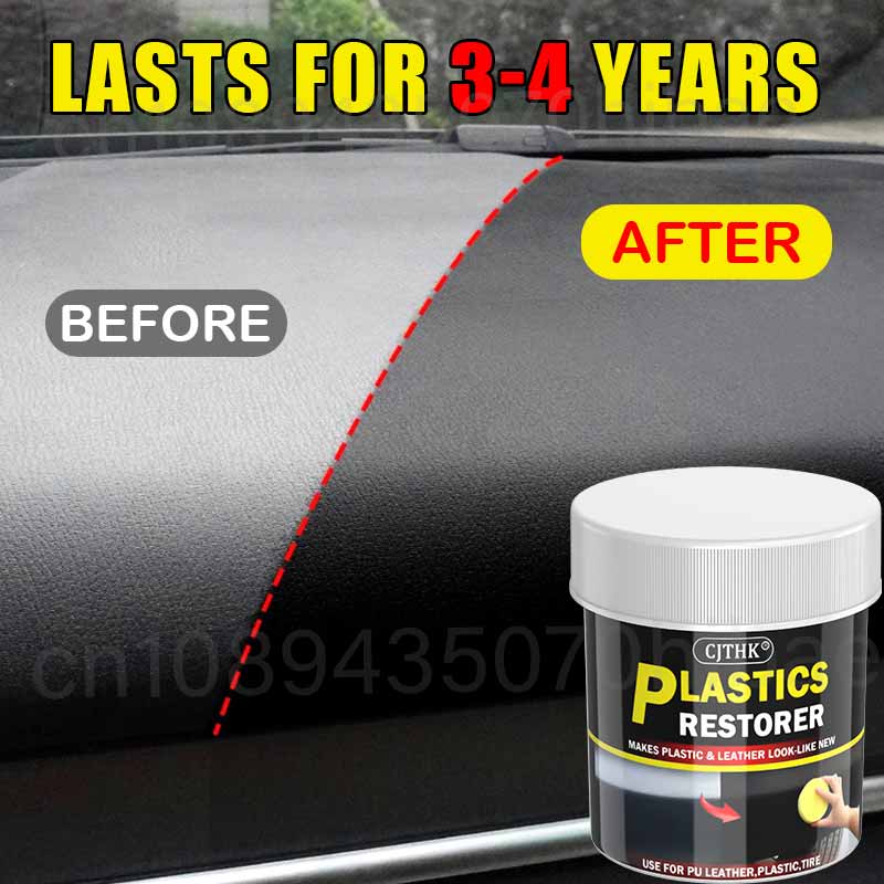 น้ำยาฟื้นฟูพลาสติกในรถยนต์ 150 - Trim Restorer Plastic บทวิจารณ์และราคา
