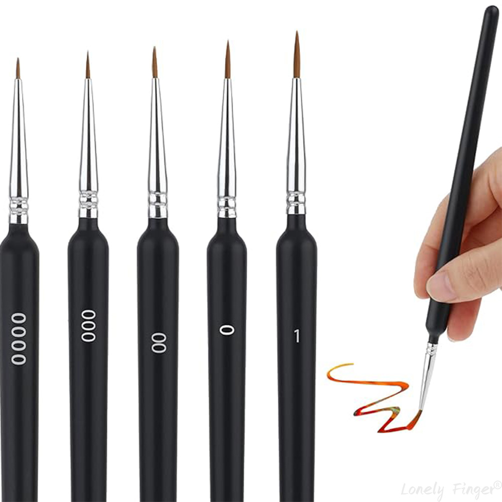 ชุดแปรงทาสี 5/11 ชิ้น, แปรงวาด - Detailing Brush Set บทวิจารณ์และราคา